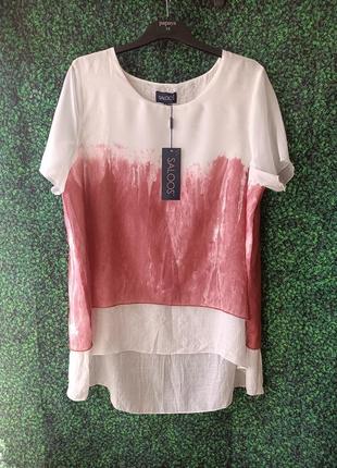 Нарядна летняя блуза .р. 47-50. новая