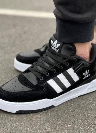 Чоловічі чорні кросівки adidas адідас1 фото