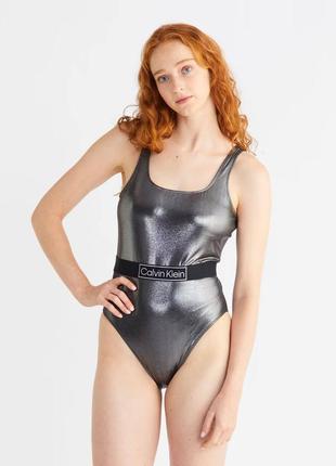 Блискучий купальник calvin klein оригінал