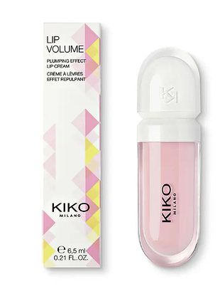 Корегуючий крем для губ для обєму - kiko milano lip volume