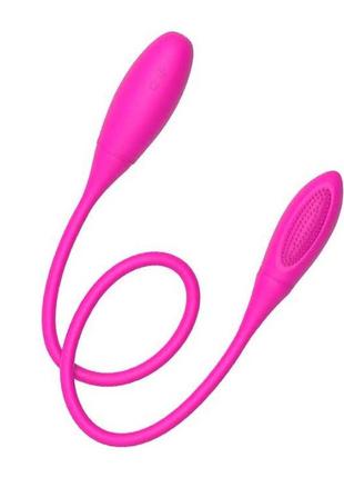 Гибкий двойной вибратор baile pretty love snaky vibe usb – вибраторы