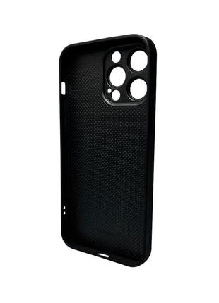 Чохол для смартфона ag glass gradient lv frame for apple iphone 12 pro graphite black 2