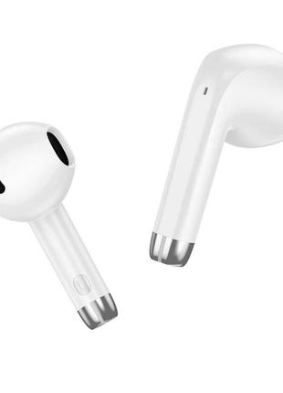 Навушники hoco eq1 music guide true wireless bt headset white