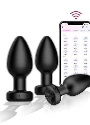 Смарт анальная пробка magic motion equinox usb - 3,5 см – анальные игрушки