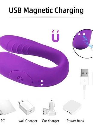 Вакуумный вибратор для пар - розовый – вибраторы