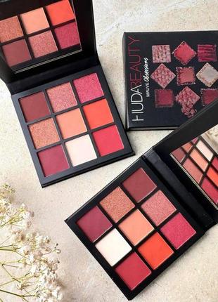 Палетка тіней з 9 кольорів hb "mauve"