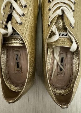 Кеди miu miu5 фото