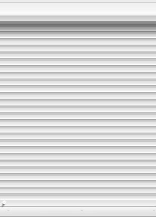 Роллета защитная magnita белый 4400х2400 ра77 двигатель + клавиша управления