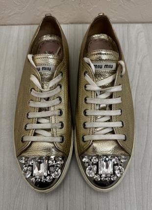 Кеди miu miu3 фото