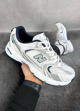 New balance 530 white blue