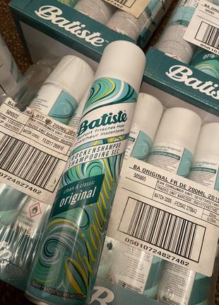 Новий сухий шампунь batiste original