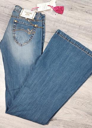 Новые фирменные джинсы клеш палаццо брюки штаны4 фото