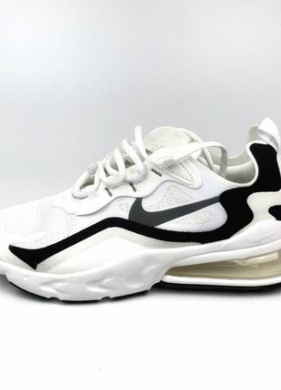 Nike air max 270 react white4 фото