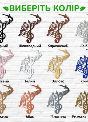 Декоративное панно из дерева, современные картины для интерьера "музыка", оригинальный подарок 20x25 см4 фото