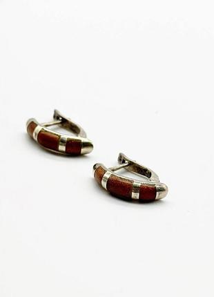 Серебряные серьги