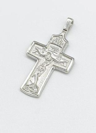 Серебряная подвеска родированная