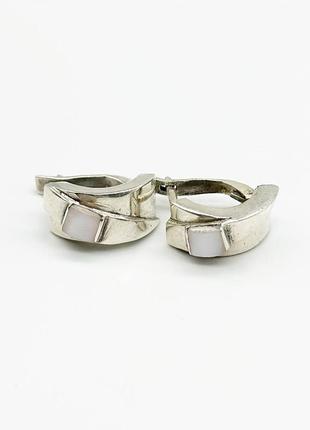 Серебряные серьги