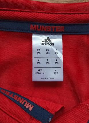 Регбійна футболка поло adidas, munster rugby3 фото