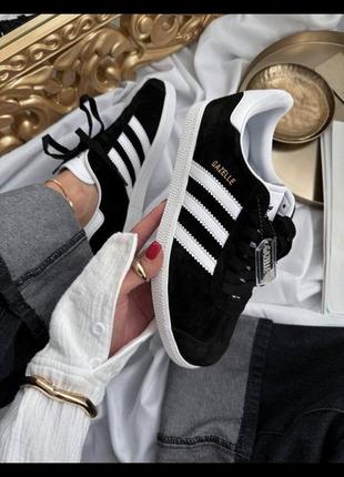 Ad  gazelle  black white