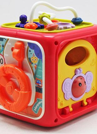 Развивающие игрушки "волшебный куб", красный