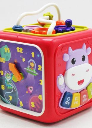 Развивающие игрушки "волшебный куб", красный