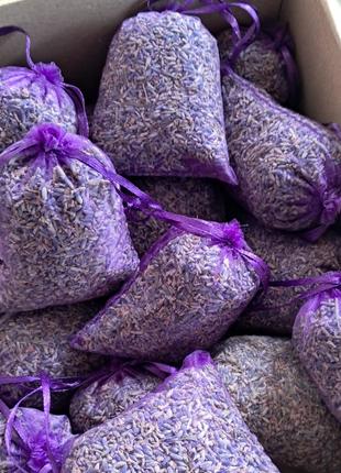 Ароматическое саше-мешочек 20 грамм с сухоцветом лаванды