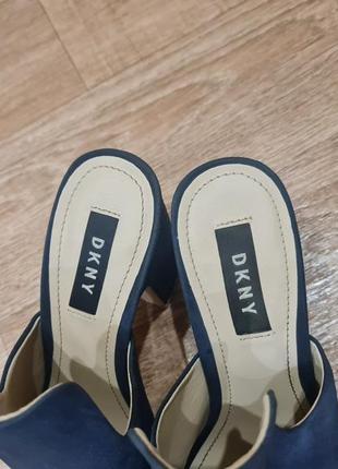 Босоножки сабо dkny р.36 натуральная замша7 фото