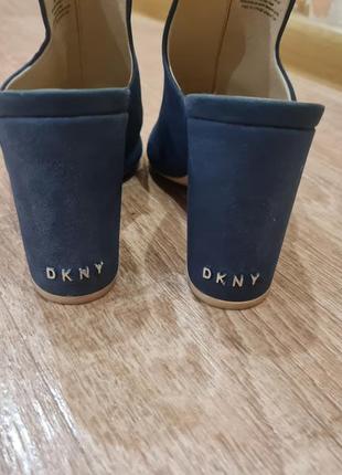 Босоножки сабо dkny р.36 натуральная замша4 фото