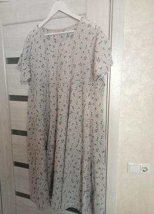 Платье летнее oversize 3