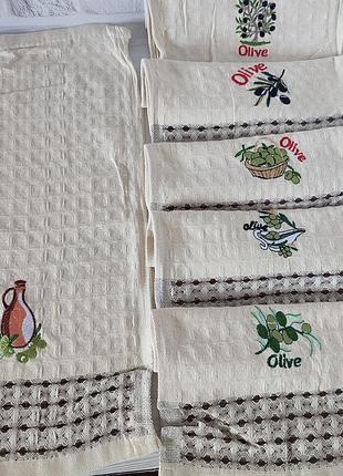 Кухонні рушники, вафельні.