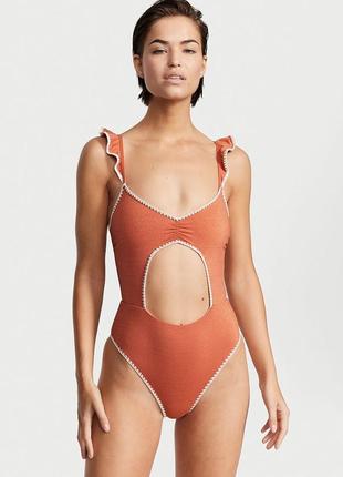 Купальник victoria's secret с рюшами оригинал