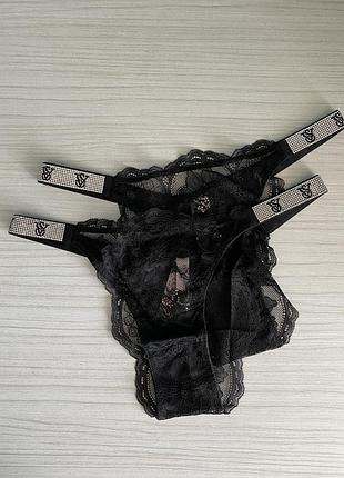 Спідня білизна victoria’s secret трусики розмір s, m. very sexy shine. вікторія сікрет