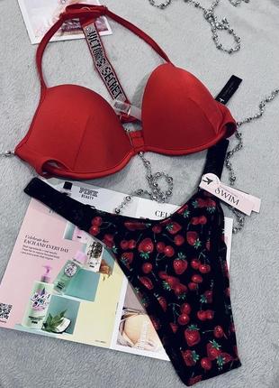 Купальник виктория секрет оригинал с камнями victoria’s secret