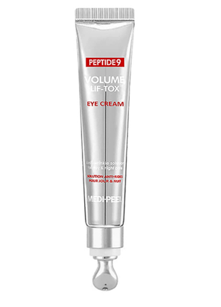 Medipeel+ peptide 9 volume lif-tox eye cream інтенсивний масажний крем для повік з ефектом ліфтингу