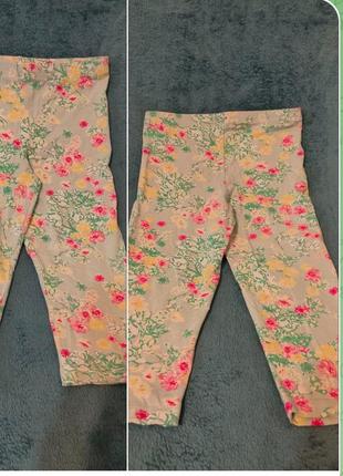 Леггинсы 3/4 для девочки от tchibo