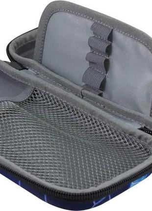 Школьный рюкзак + пенал для мальчика первоклассника skyname серый с мячом/ портфель в...