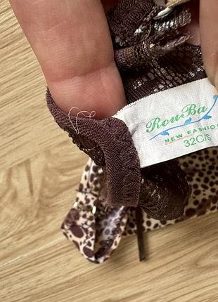 Комплект нижнего белья леопард5 фото