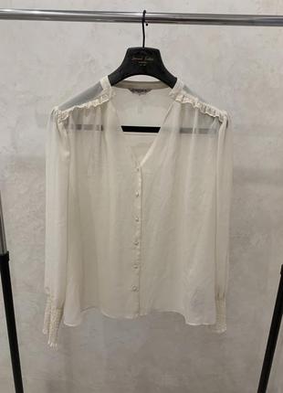 Блуза nanette lepore молочная