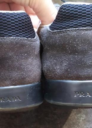 Спортивные туфли prada кросовки р.43,5