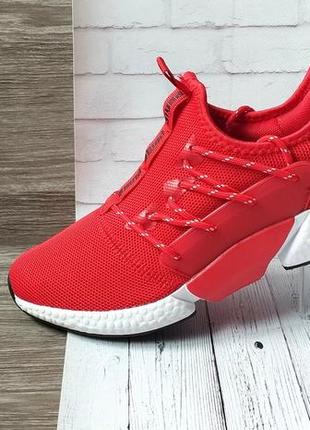 Кроссовки мужские летние  puma hibrid roket красные.летние мужские кроссовки пума