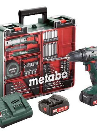 Metabo bs 14.4 set (602206880) дрель-шуруповерт новая!!!