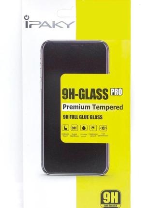 Защитное стекло ipaky 9h-glass pro для iphone 7 plus / 8 plus с белой рамкой