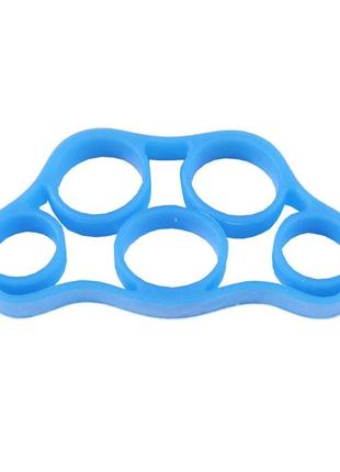 Тренажер для пальцев синий 3,6кг. эспандер кистевой для развития пальцев. эспандер для рук