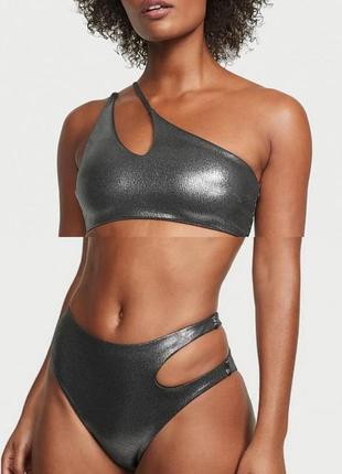 Victoria's secret серебряный купальник в наличии