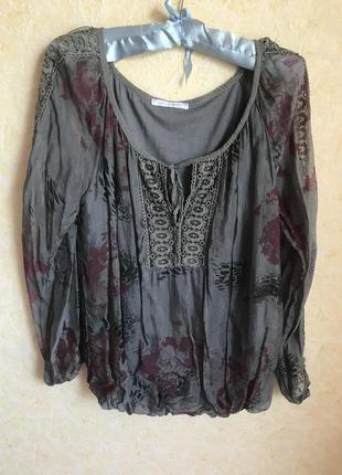Шовкова блуза