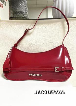 Сумка jacquemus натуральна шкіра