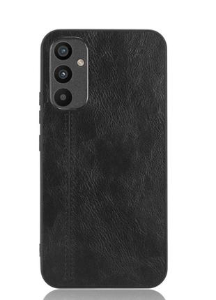 Чохол для смартфона cosmis leather case for samsung galaxy a54 5g black