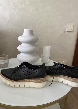 Туфли кожаные laura bellariva италия