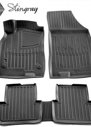 Комплект 3d килимків daymart у салон renault fluence (2009-2015) рено