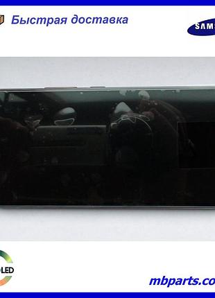Дисплей с сенсором samsung a536 galaxy a53 5g black, gh82-28024a, оригинал в сборе с рамкой!